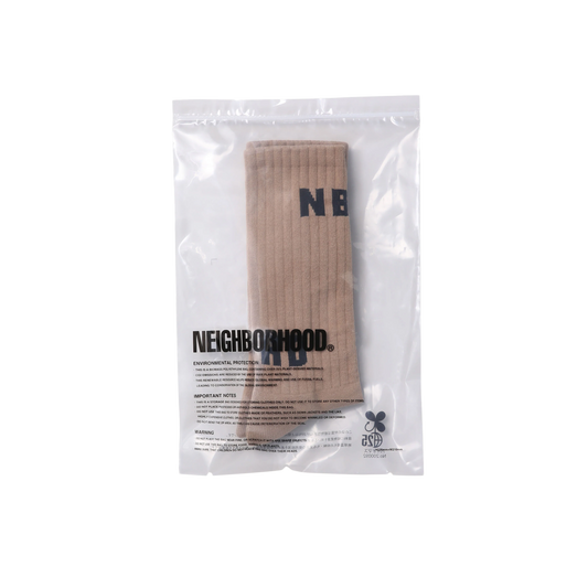 Neighborhood Scatter Logo Socks Khaki 252WINH-UWM02