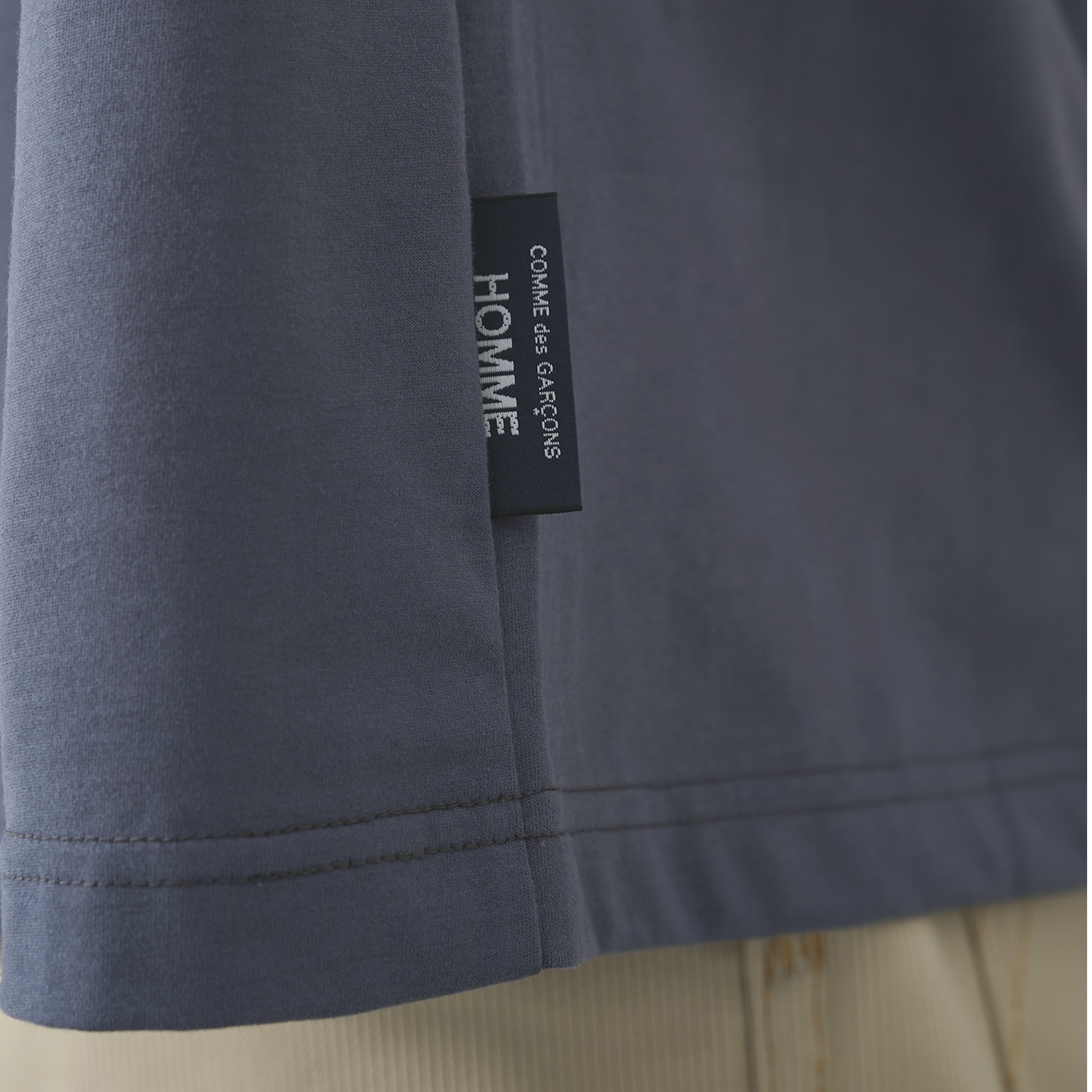 Comme des Garcons Homme Plain T-Shirt HQ-T001-051 Charcoal