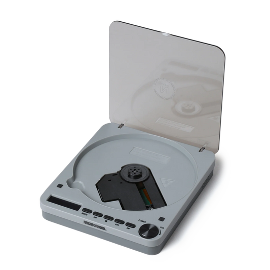 Neighborhood Portable CD Player Gray