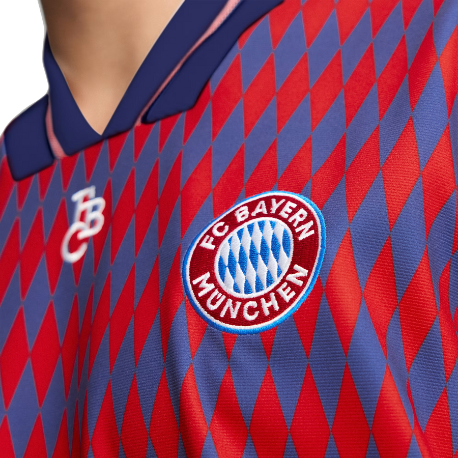 adidas FCB LF Jersey Red/Dkblue JM9421