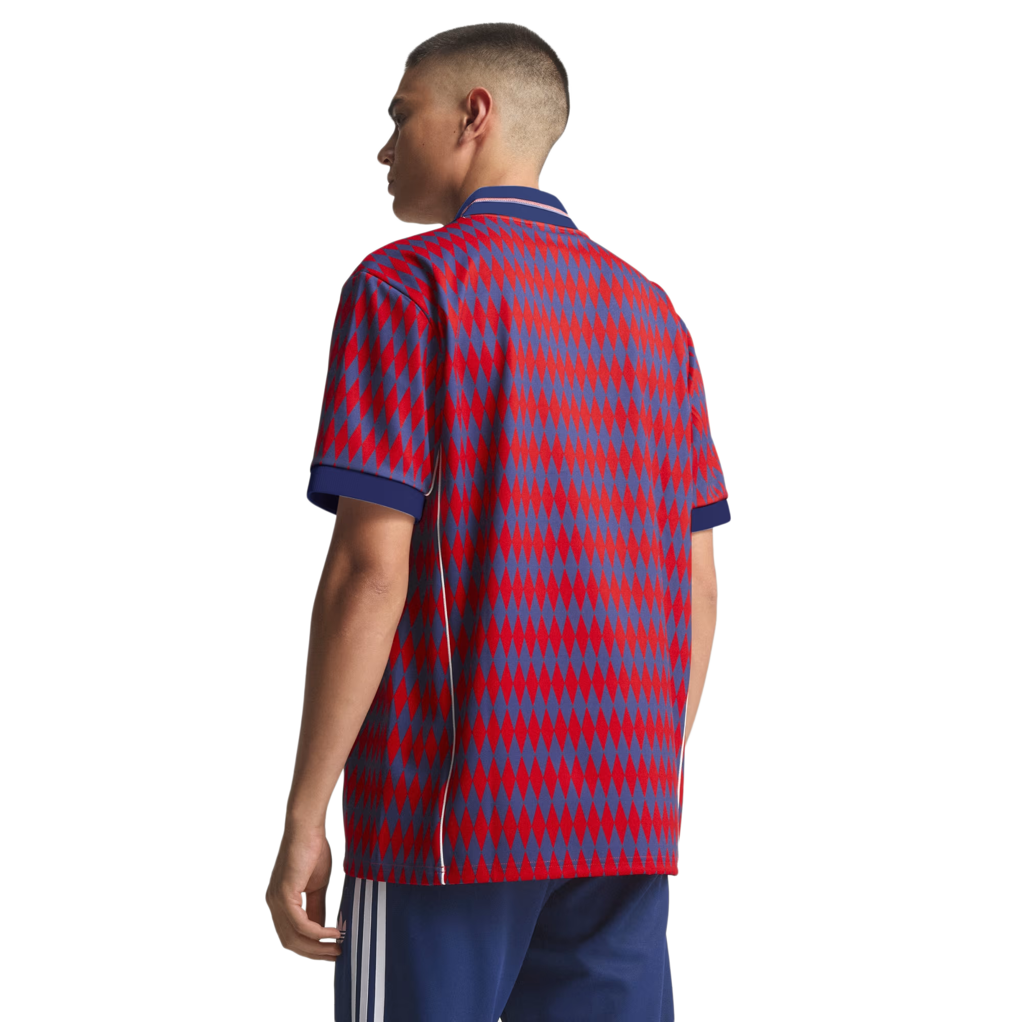 adidas FCB LF Jersey Red/Dkblue JM9421