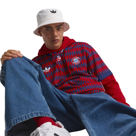 adidas FCB LF Jersey Red/Dkblue JM9421