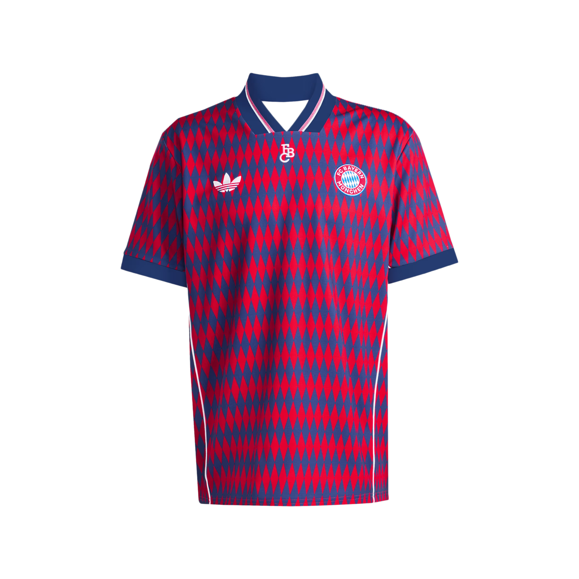 adidas FCB LF Jersey Red/Dkblue JM9421