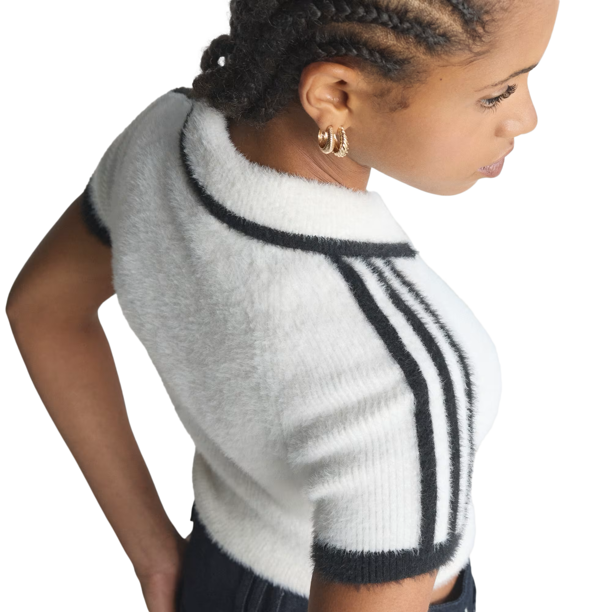 adidas Women's Knit Cali Tee Owhite KE1301