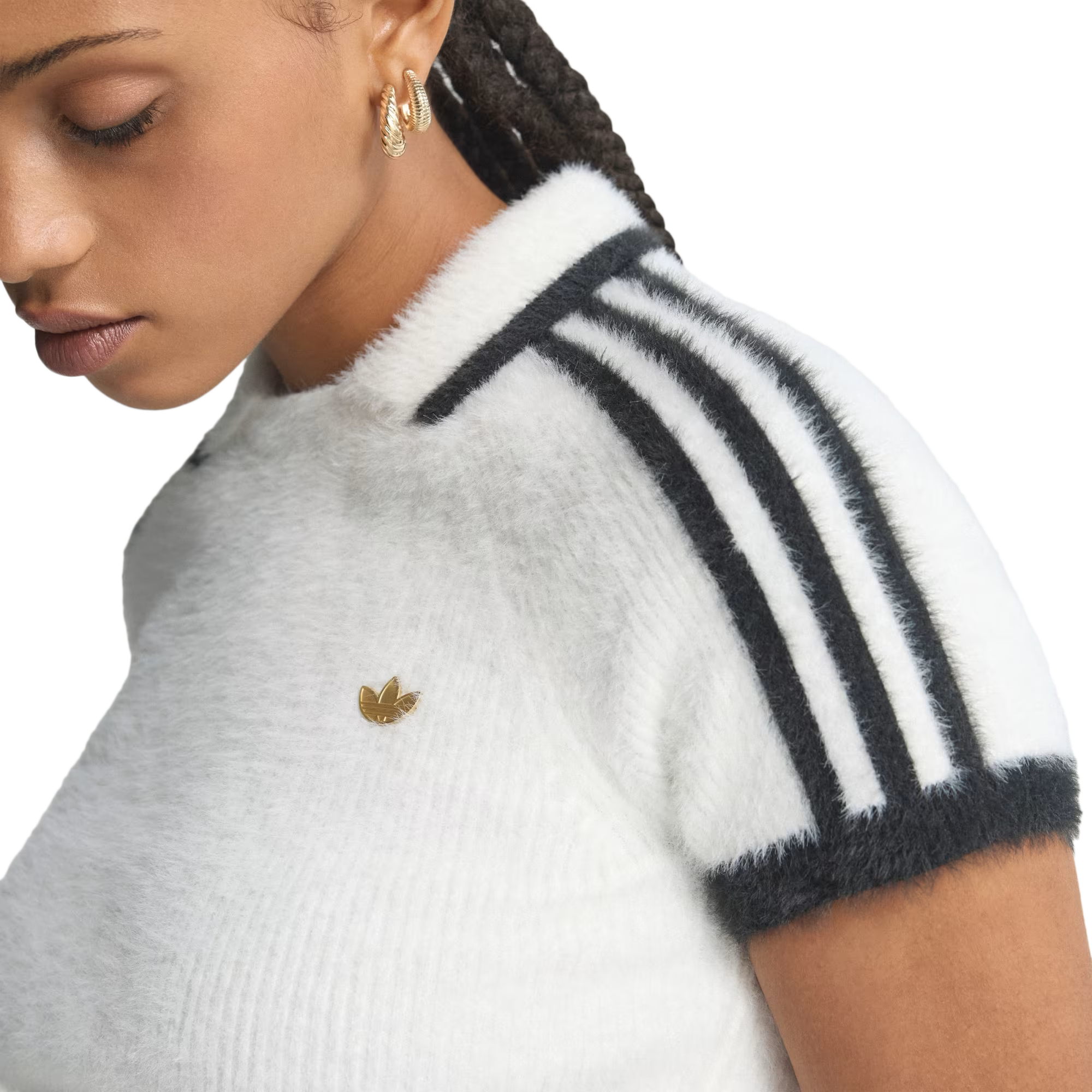 adidas Women's Knit Cali Tee Owhite KE1301