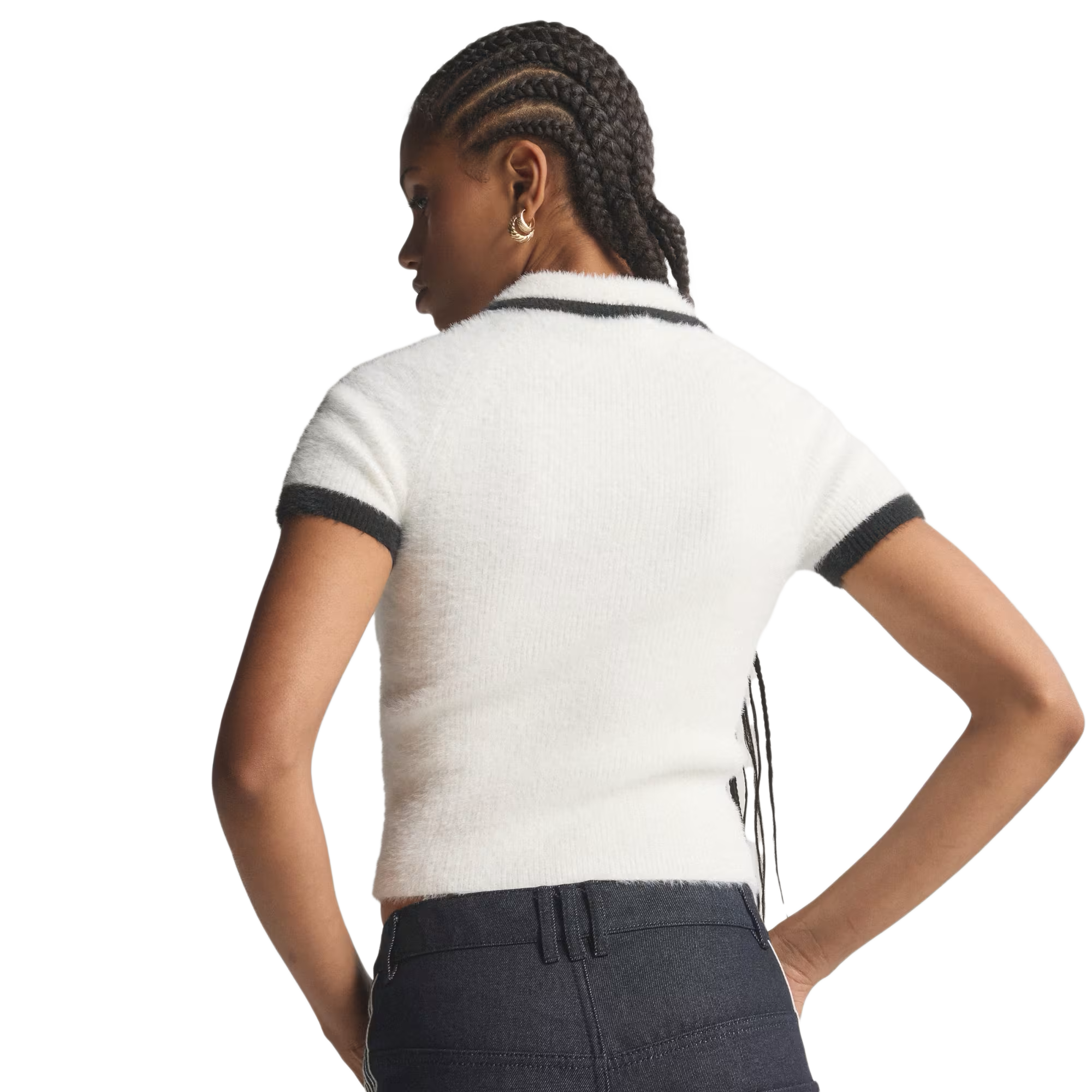 adidas Women's Knit Cali Tee Owhite KE1301