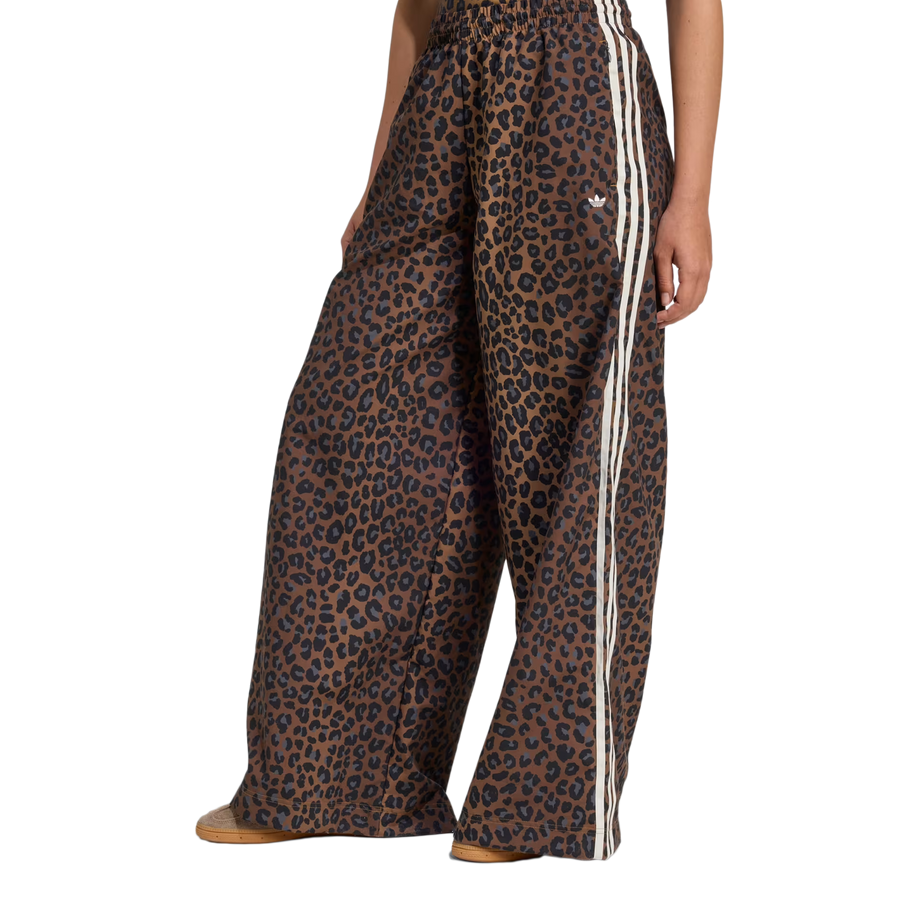 adidas Women's Leopard Firebird Oversized Track Pants JW7302