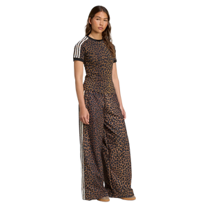 adidas Women's Leopard Firebird Oversized Track Pants JW7302