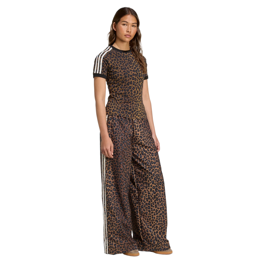 adidas Women's Leopard Firebird Oversized Track Pants JW7302