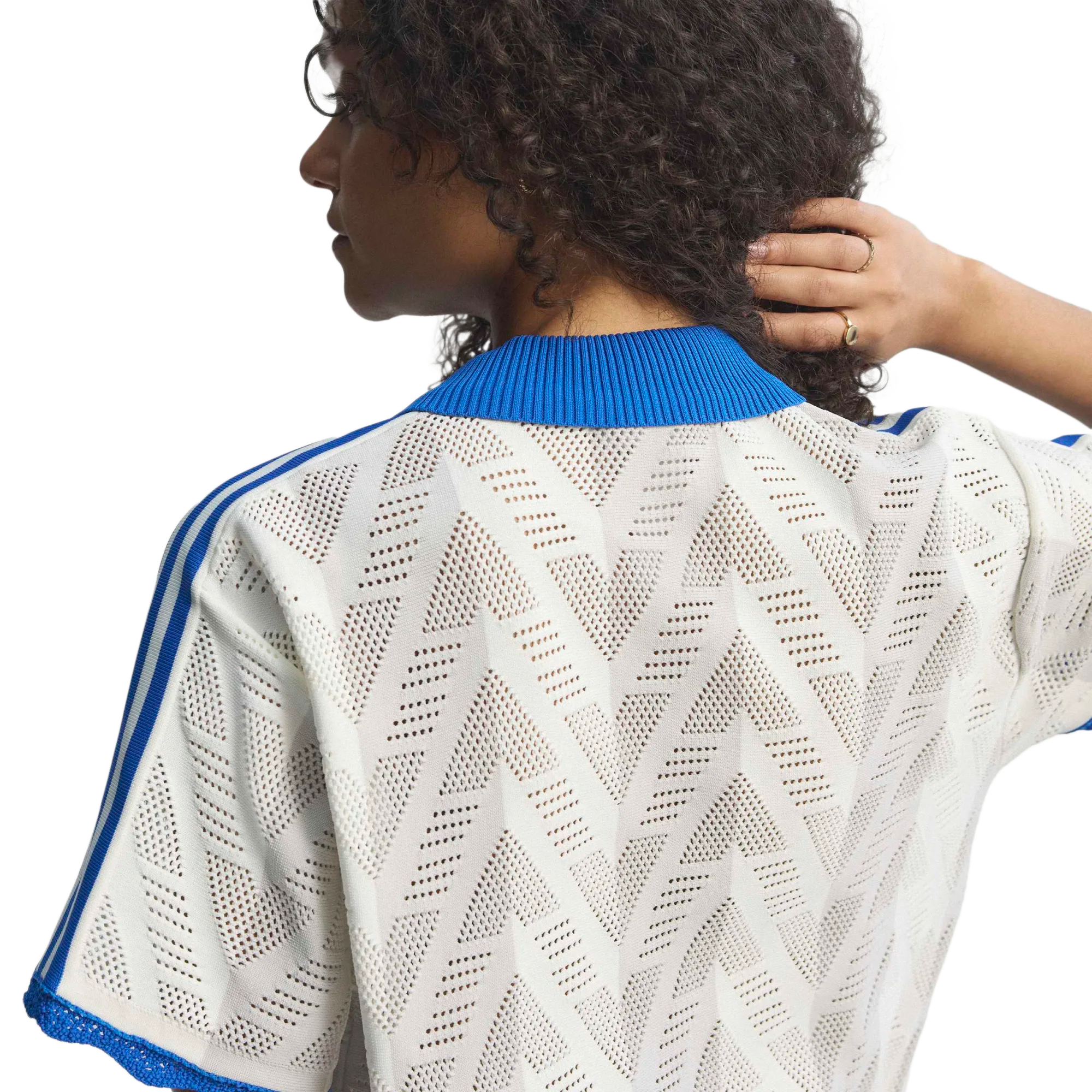 adidas Women's Short Sleeve Polo T-Shirt Owhite/Chapea KC6539