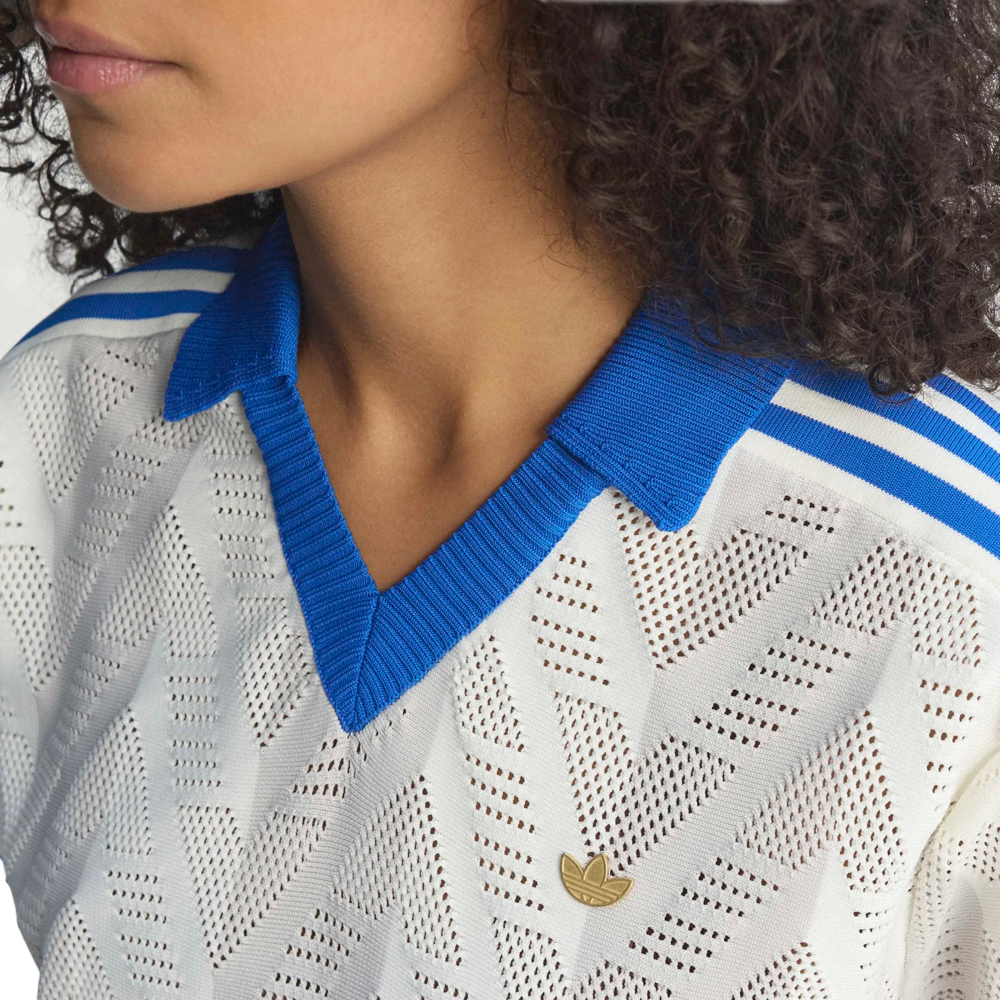 adidas Women's Short Sleeve Polo T-Shirt Owhite/Chapea KC6539