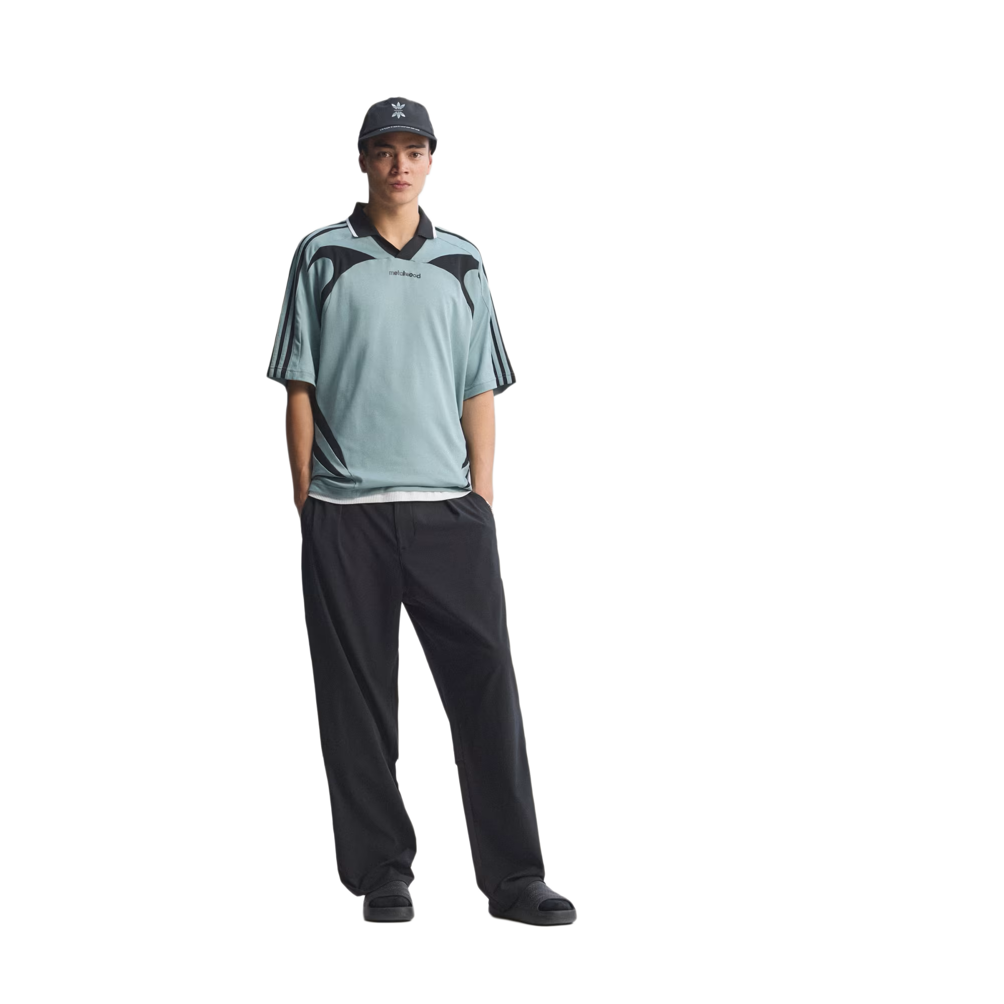 adidas x Metalwood MW Polo Green Earth KB8636