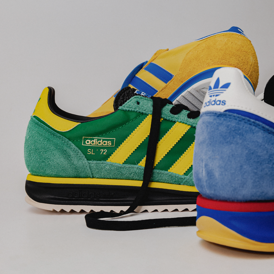 Green and yellow adidas hot sale
