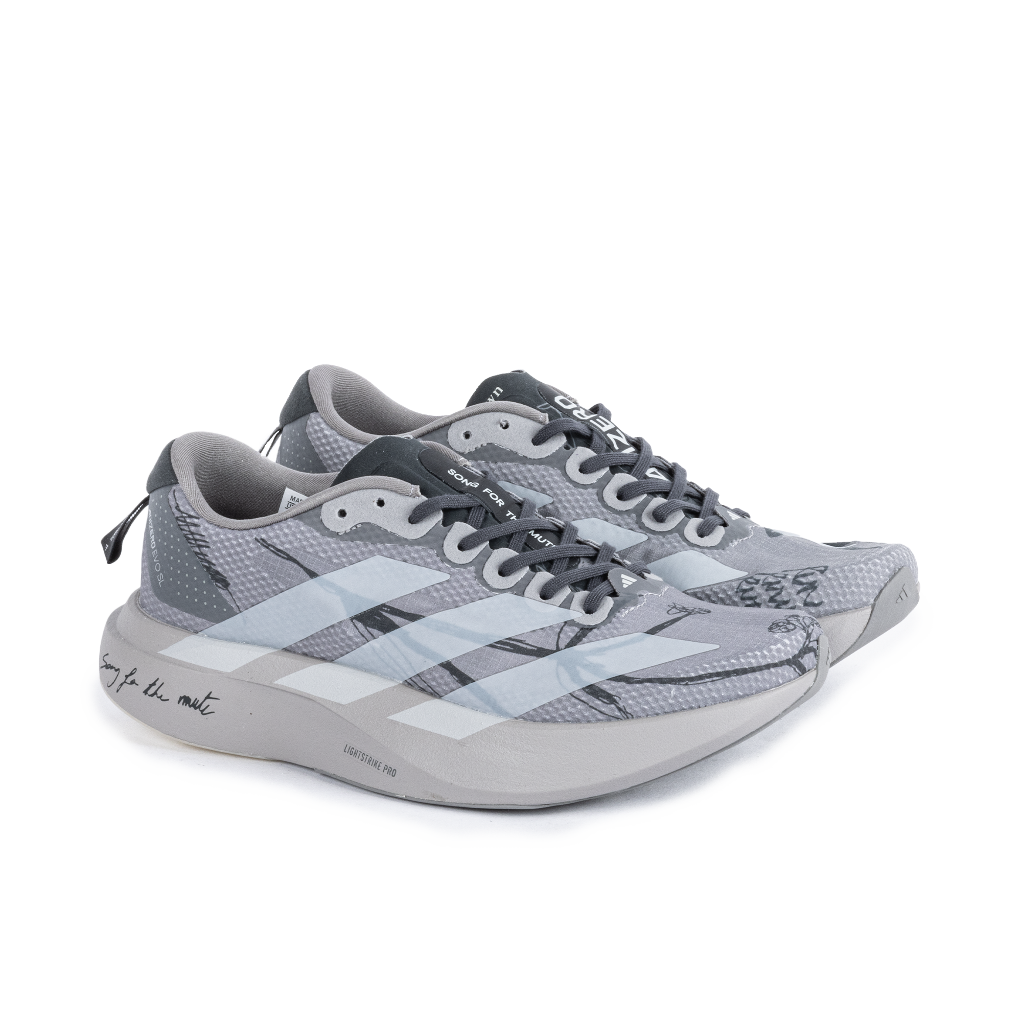 adidas x Song For The Mute Women's Adizero Evo SL Woven Clear Granite/Grey One/Grey Six KJ0793