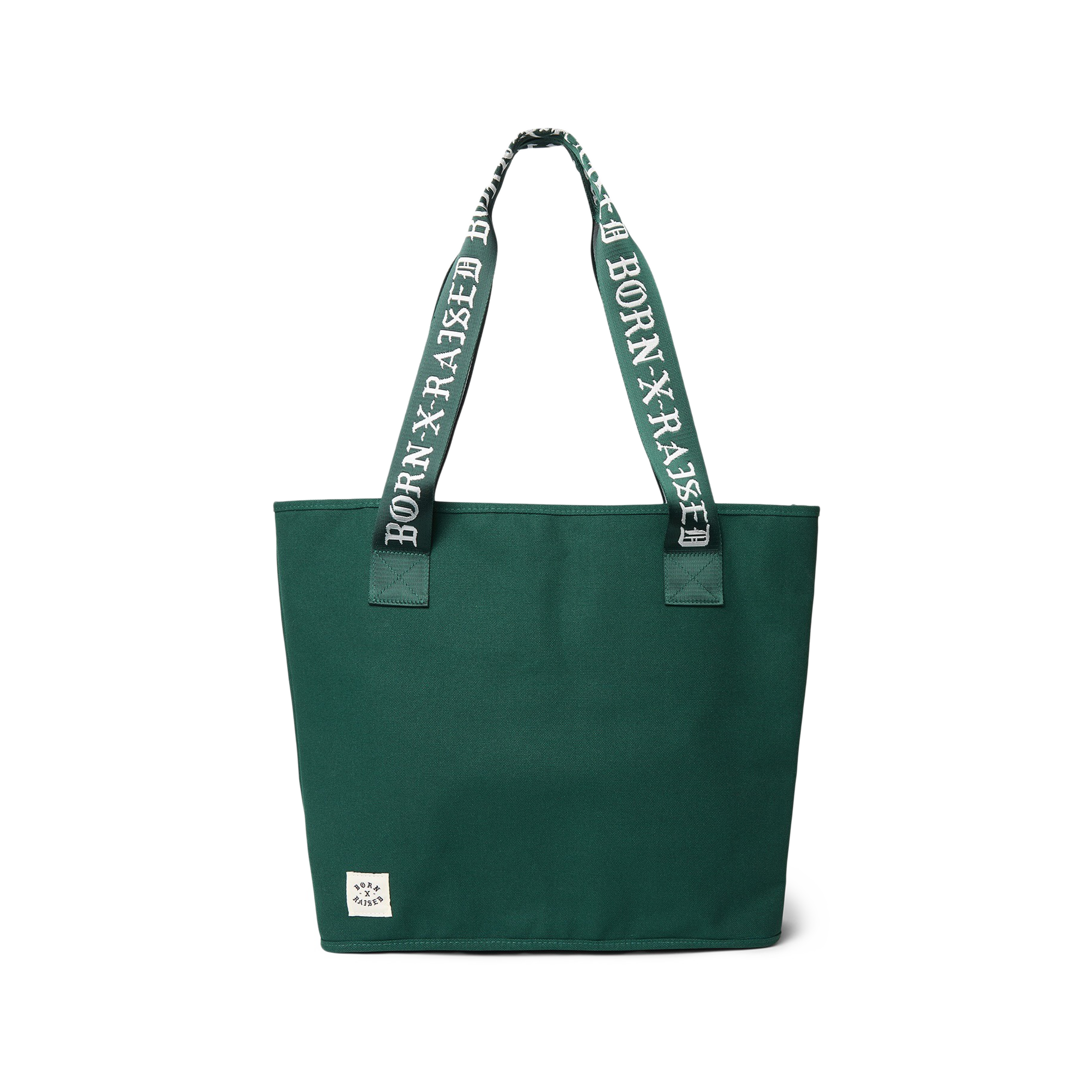 Born x Raised Jumbo Tote Emerald Green