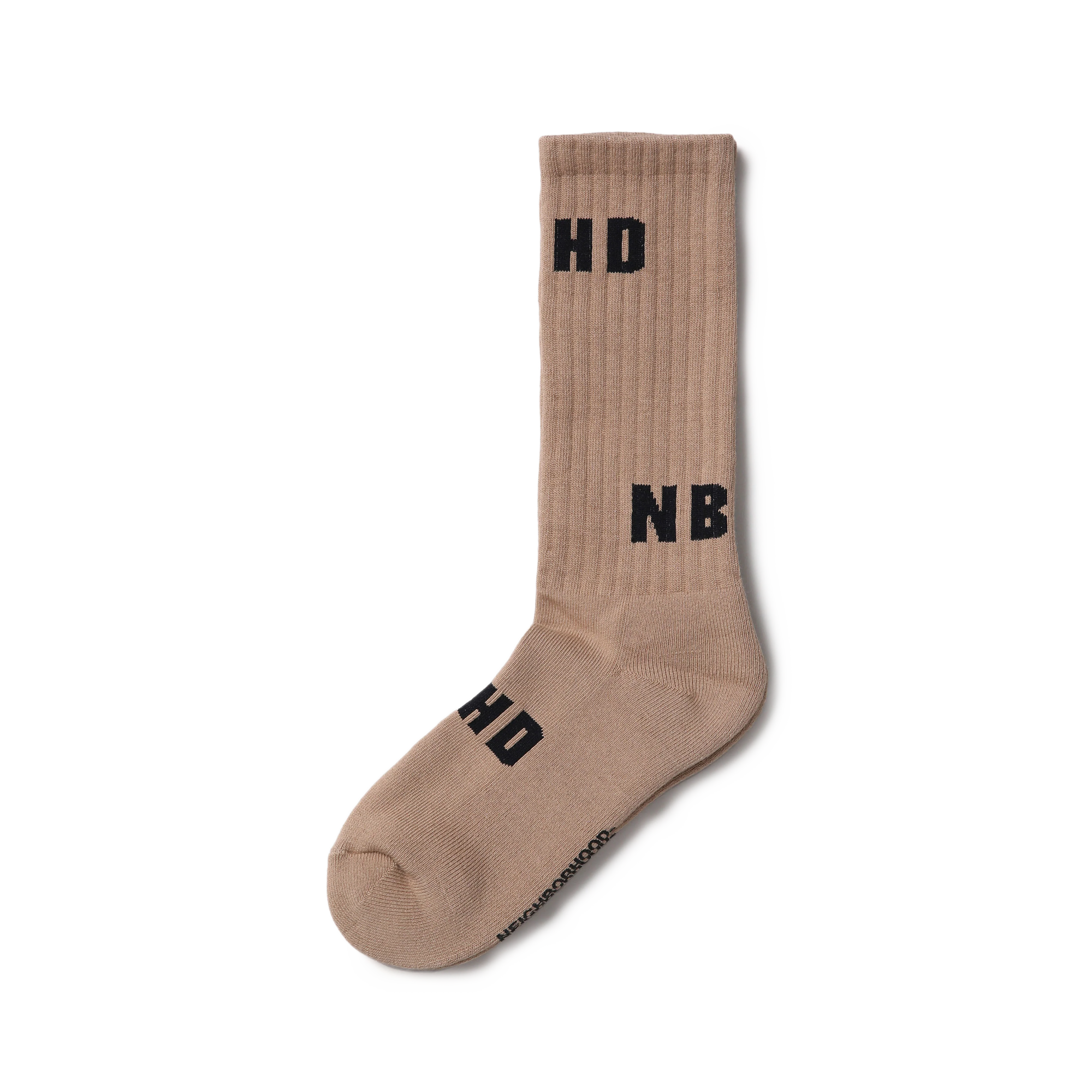 Neighborhood Scatter Logo Socks Khaki 252WINH-UWM02