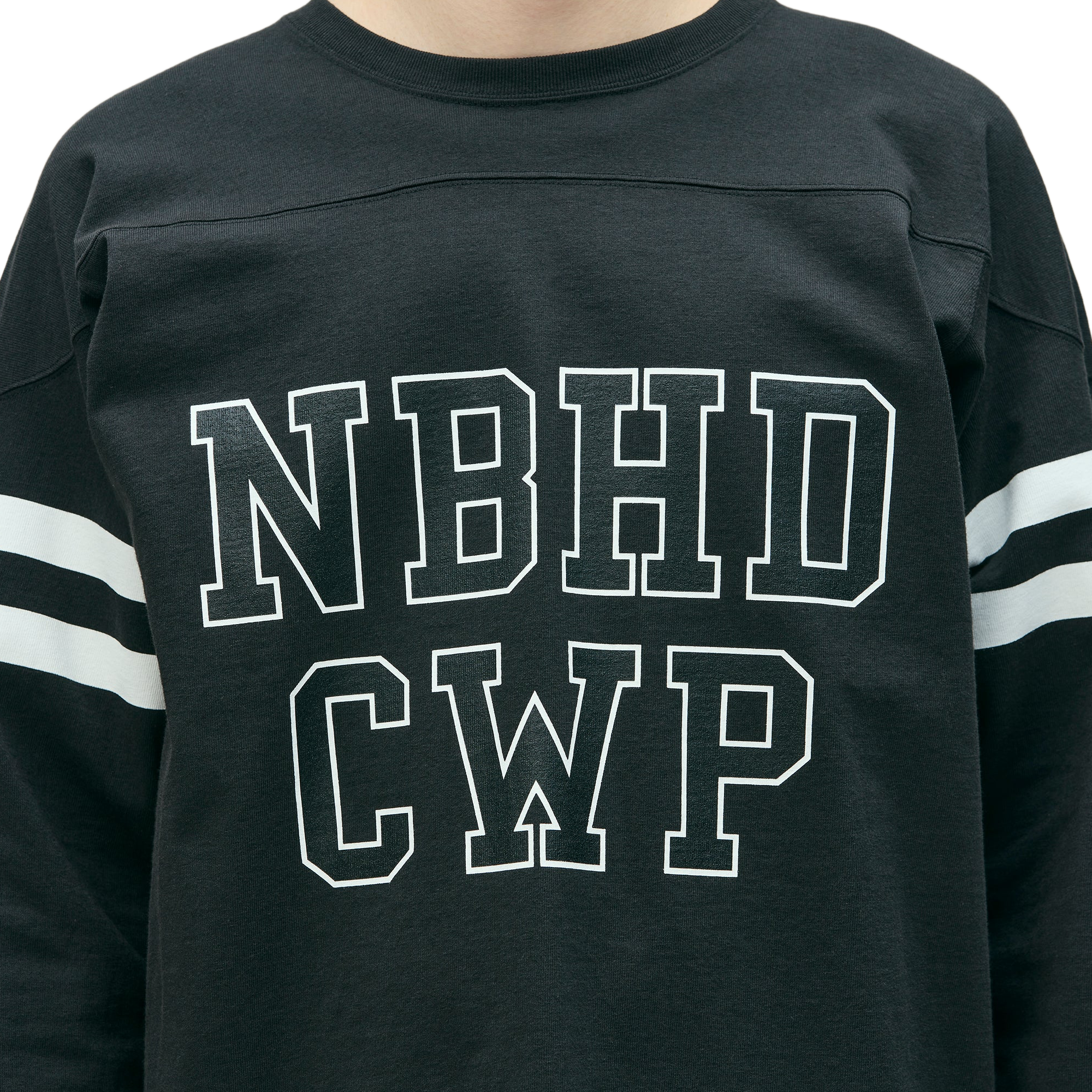 Neighborhood Football Shirt L/S Black