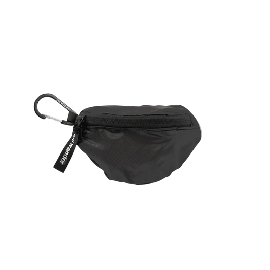 and Wander Sil Mini Pouch Black