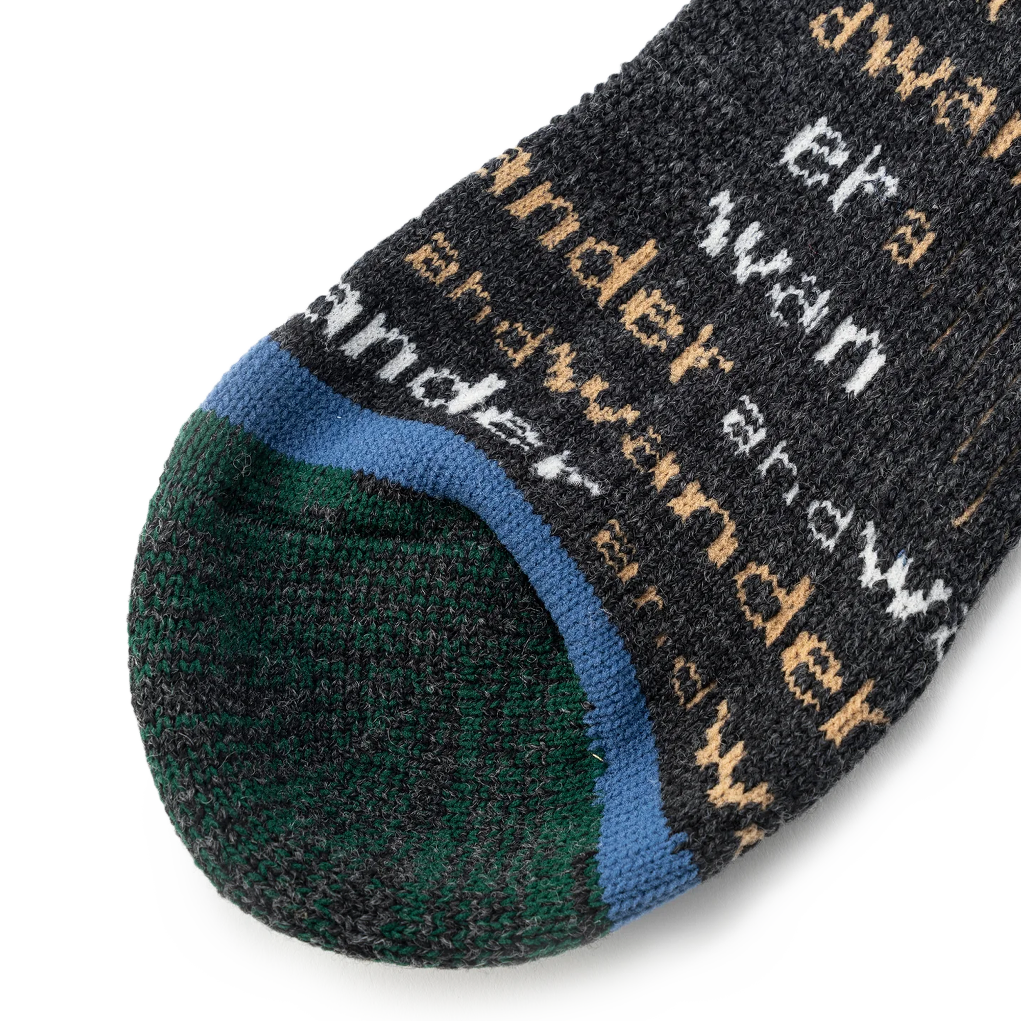 and wander And Wander Wool Socks Charcoal