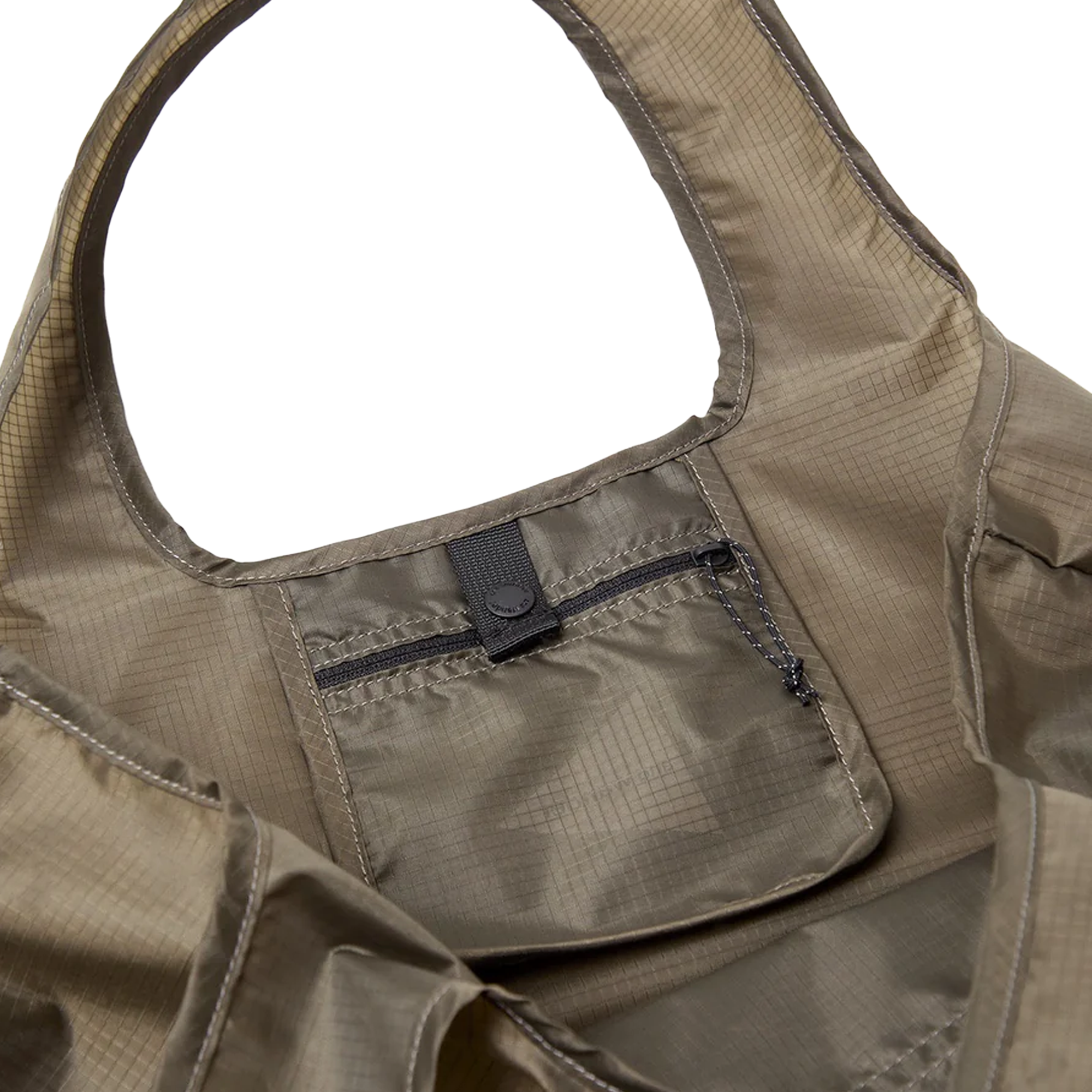 and wander Crispy Rip Grocery Pocket Bag Khaki