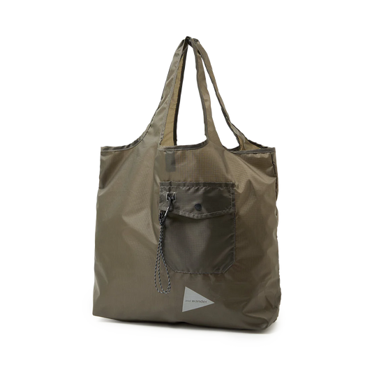 and wander Crispy Rip Grocery Pocket Bag Khaki