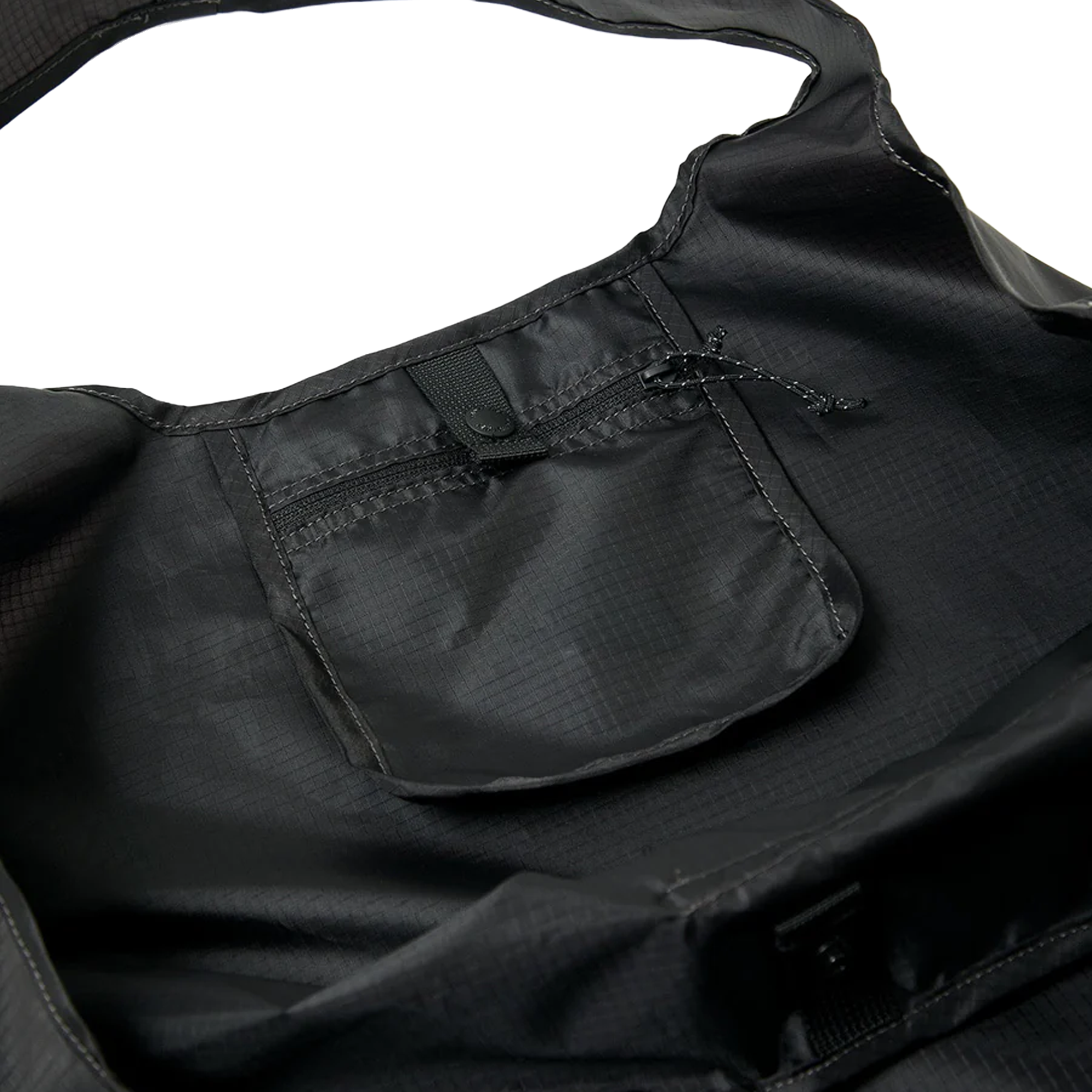 and wander Crispy Rip Grocery Pocket Bag Black