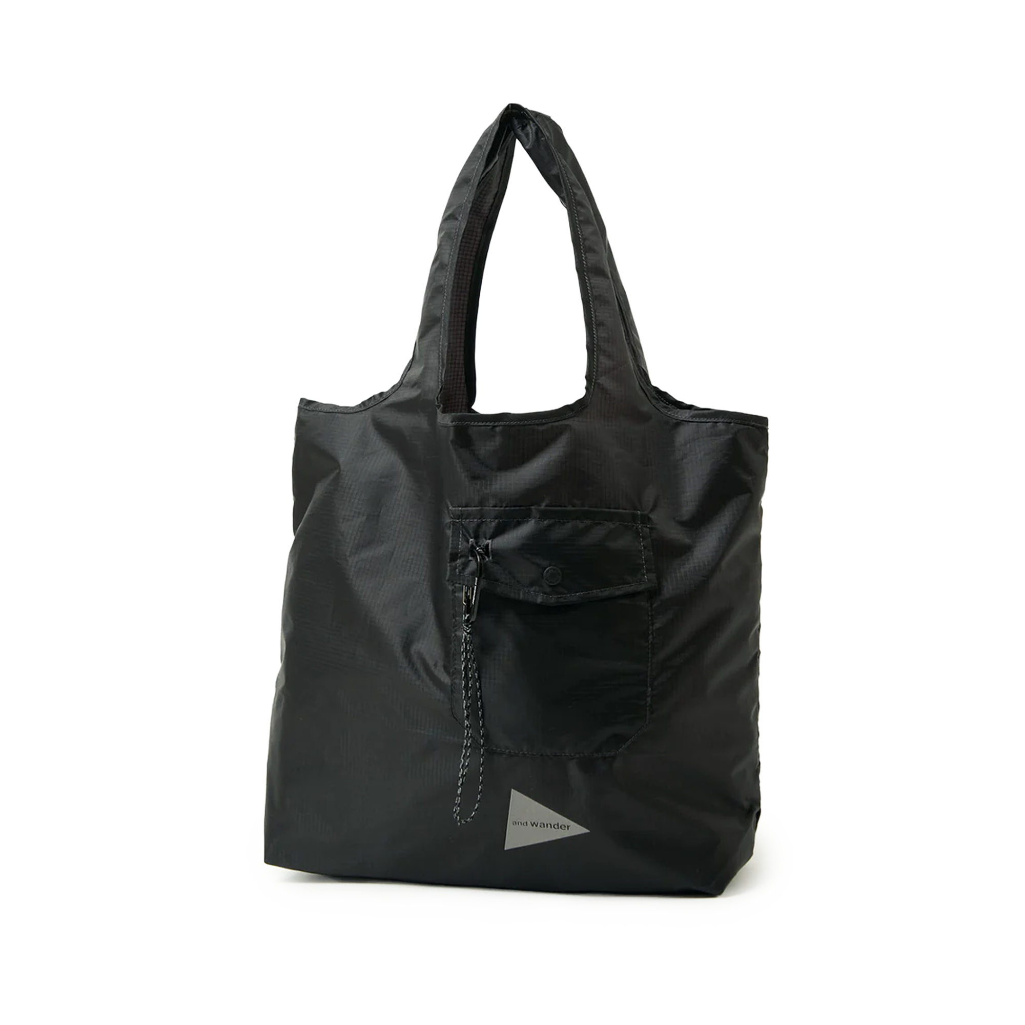 and wander Crispy Rip Grocery Pocket Bag Black