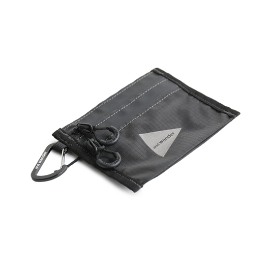 and wander Crispy Rip Mini Twin Pouch Black