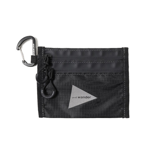 and wander Crispy Rip Mini Twin Pouch Black