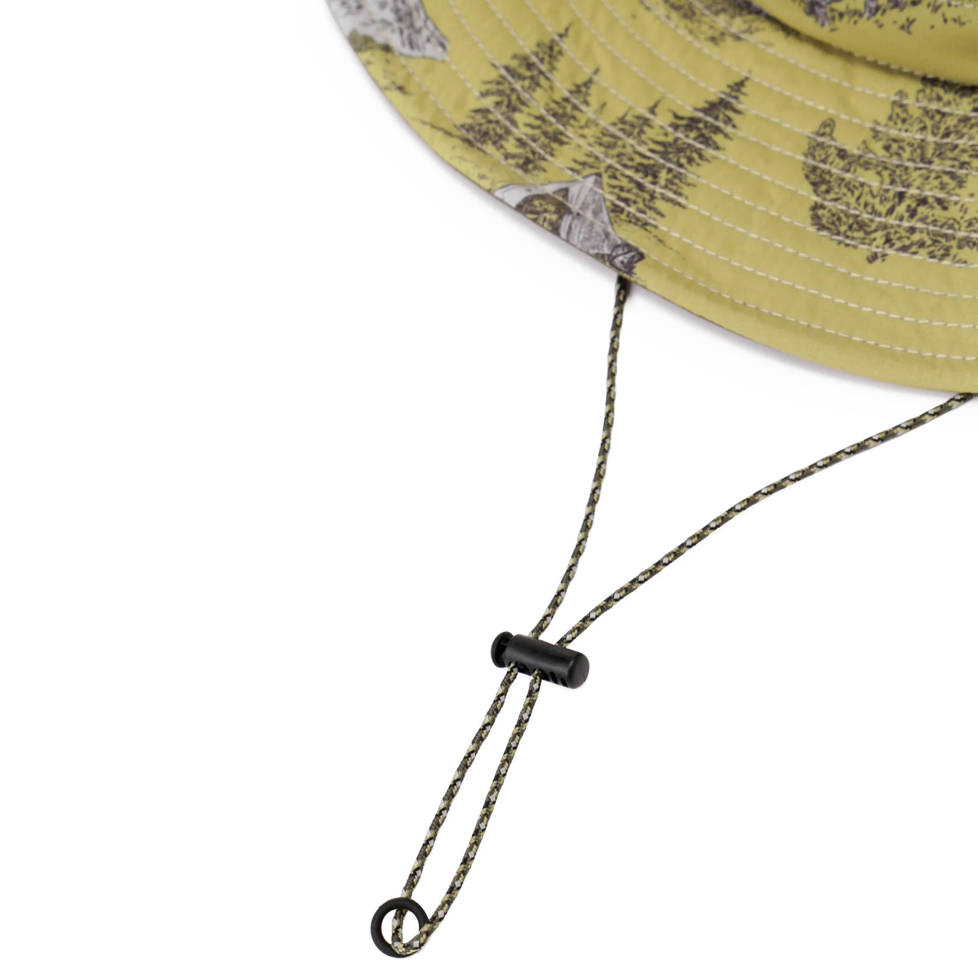 and wander Hiking Club Reversible Hat Beige