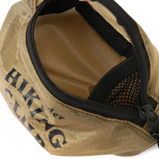 and wander Hiking Club Sil Mini Pouch Beige