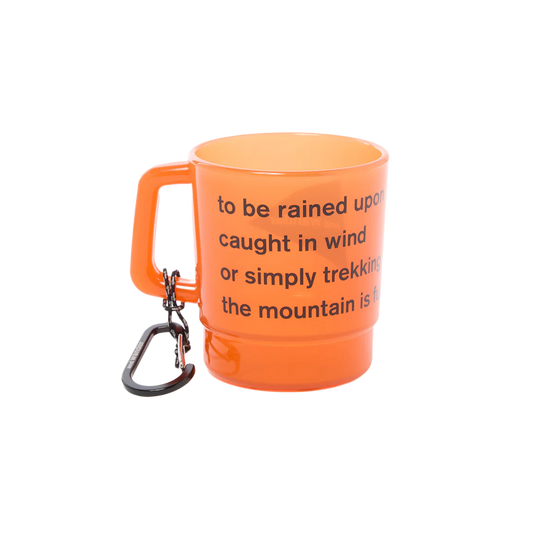 and wander Logo PP Mug Orange