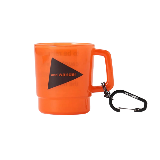 and wander Logo PP Mug Orange