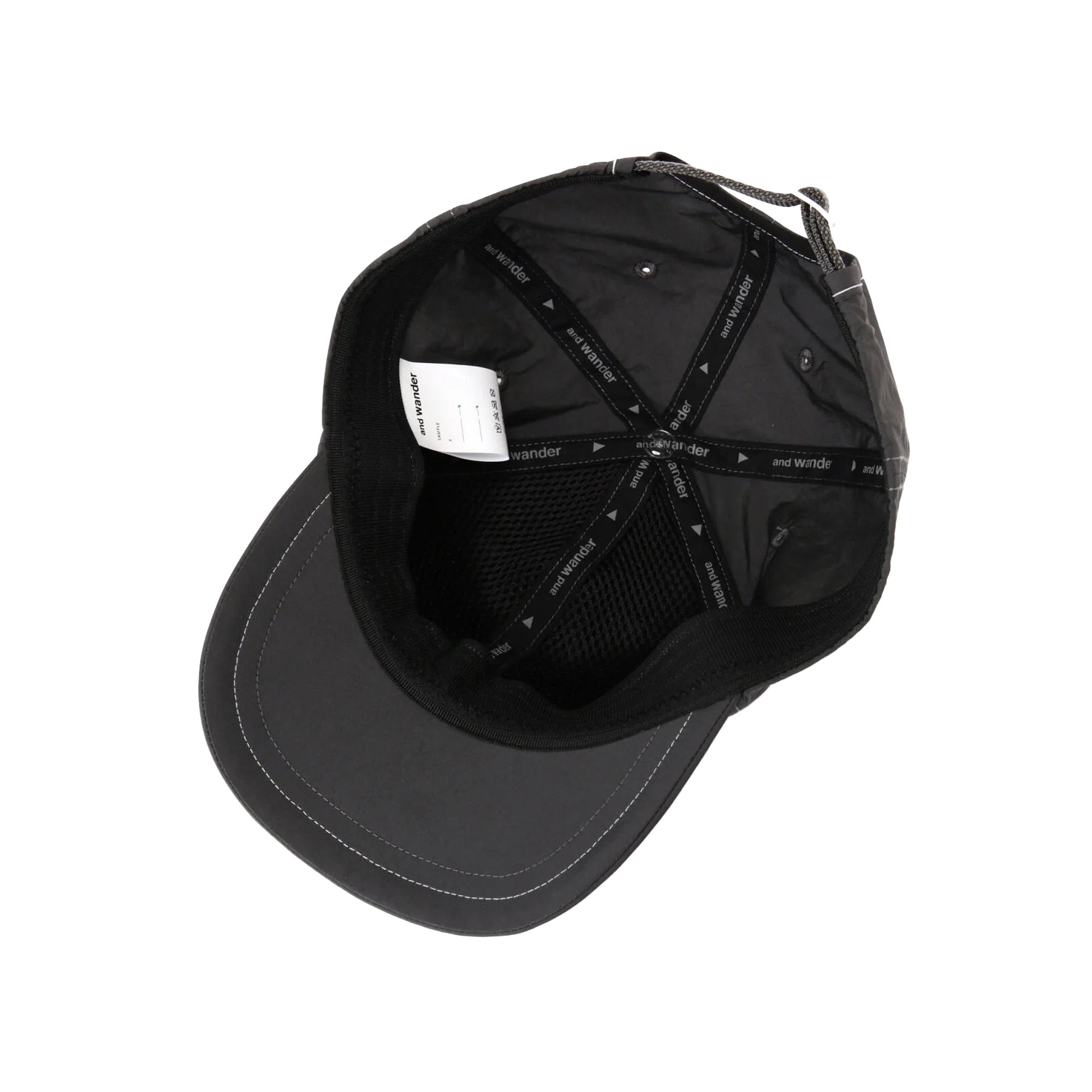 and wander NY Patch Cap Black