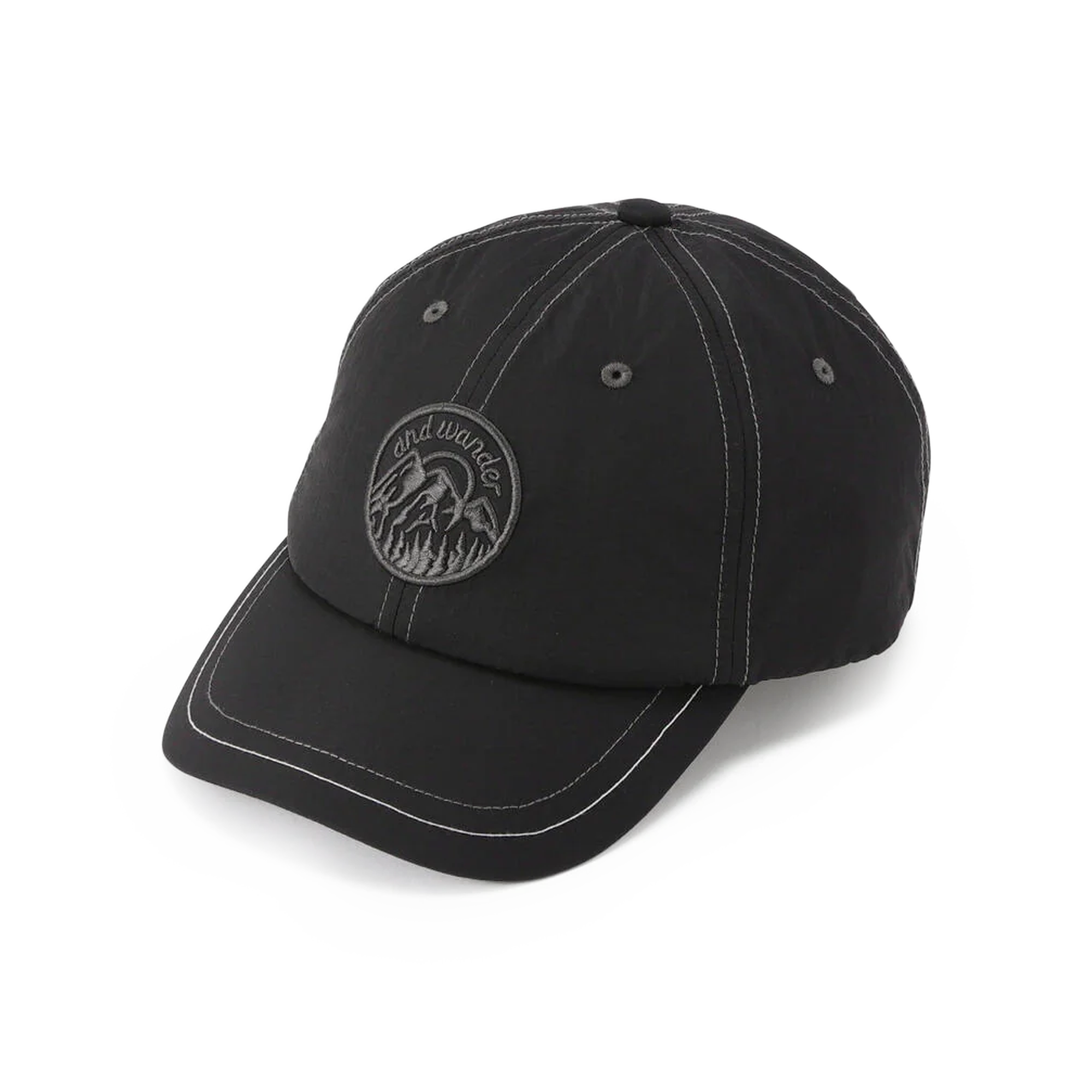 and wander NY Patch Cap Black