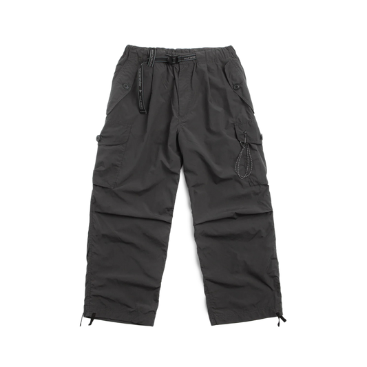 and wander Oversized Cargo Pants Charcoal