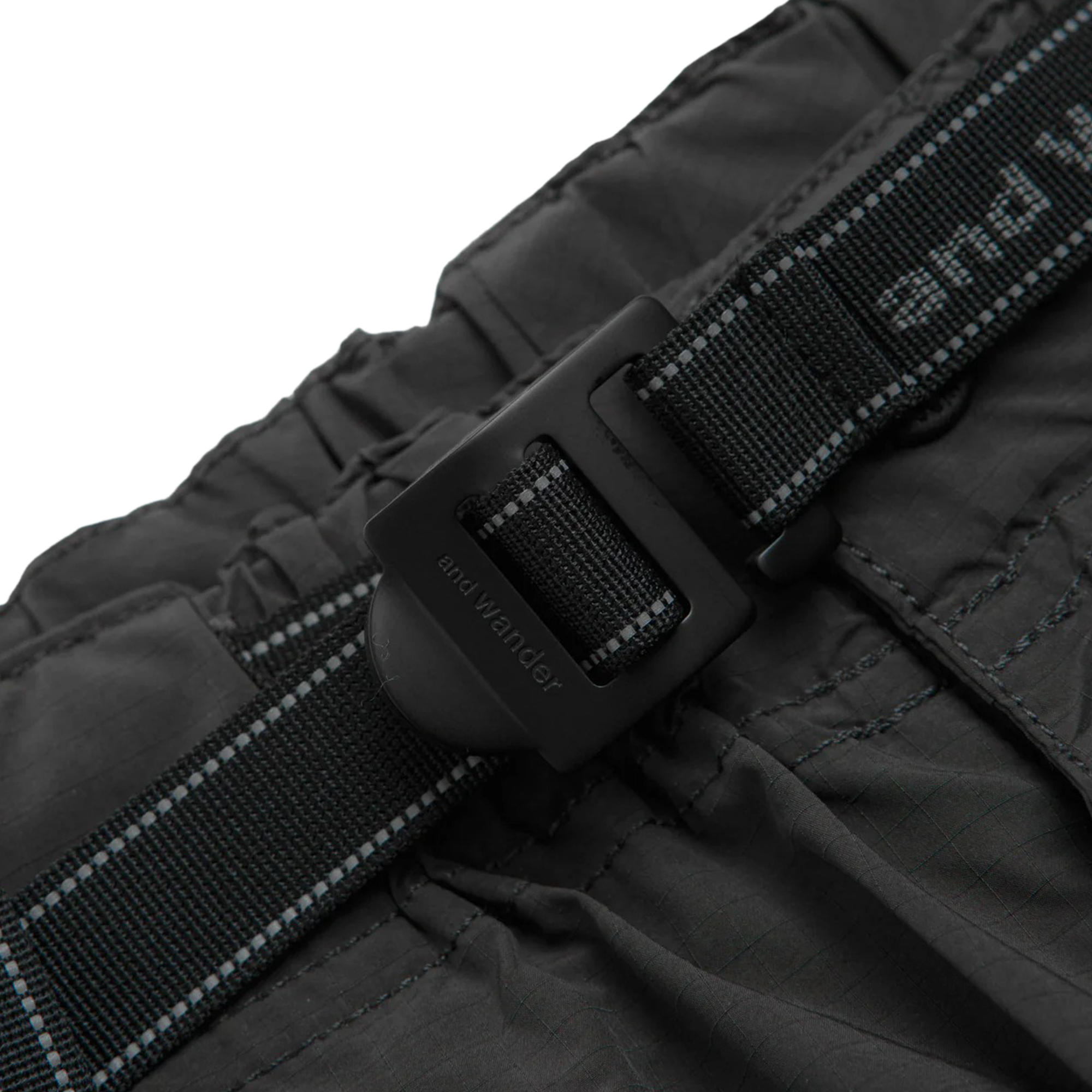 and wander Oversized Cargo Pants Charcoal