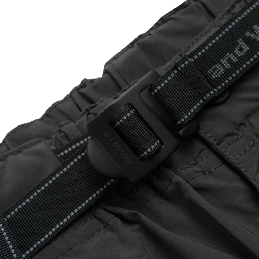 and wander Oversized Cargo Pants Charcoal