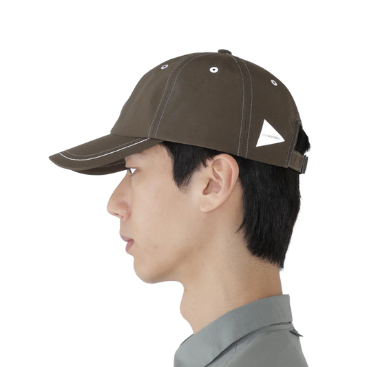 and wander PE/CO Cap Dark Khaki