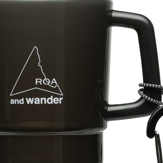 and wander x Roa PP Mug Black