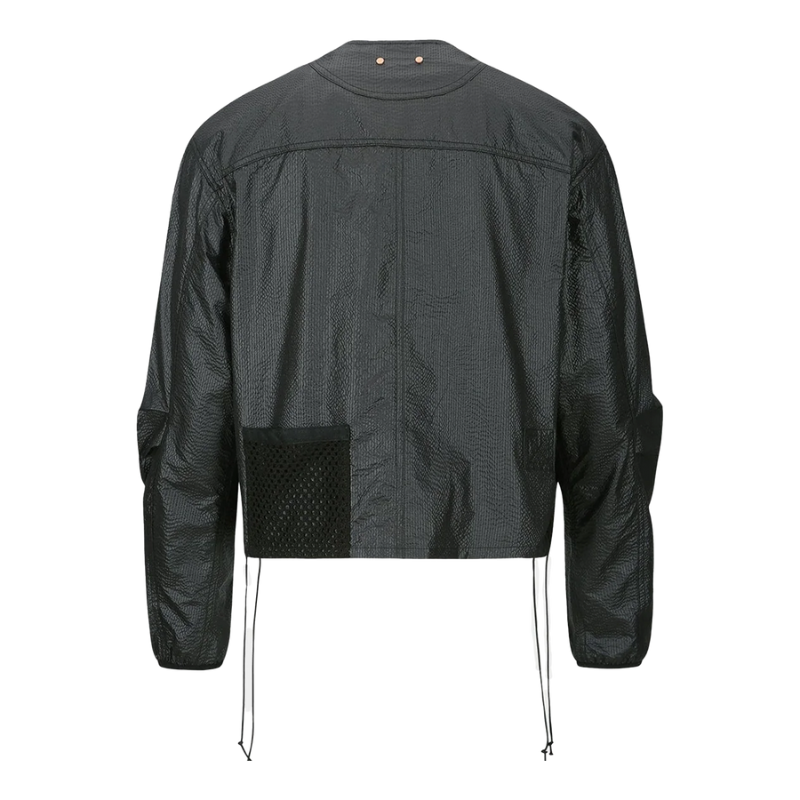 Andersson Bell Convex Collarless Jacket Black AWA696M