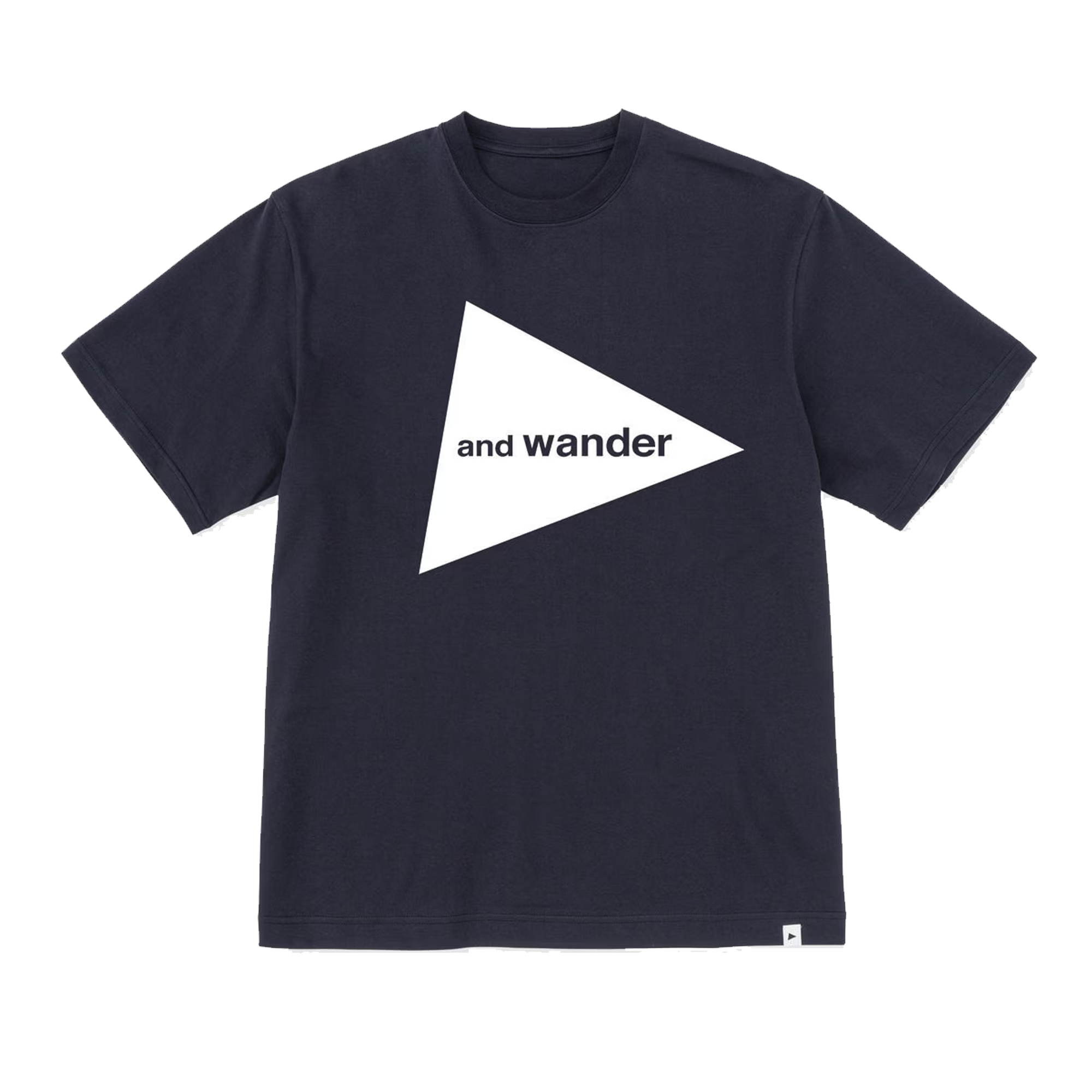and wander Logo T-Shirt Black