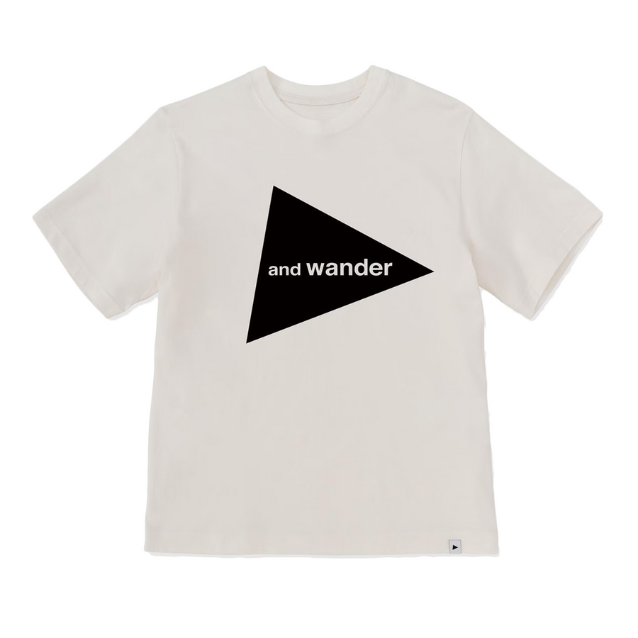 and wander And Wander Logo T-Shirt White