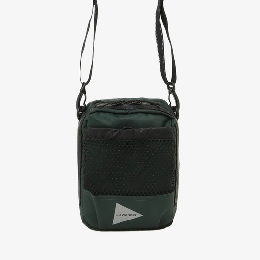 and wander Ecopak Shoulder Pouch Dark Green