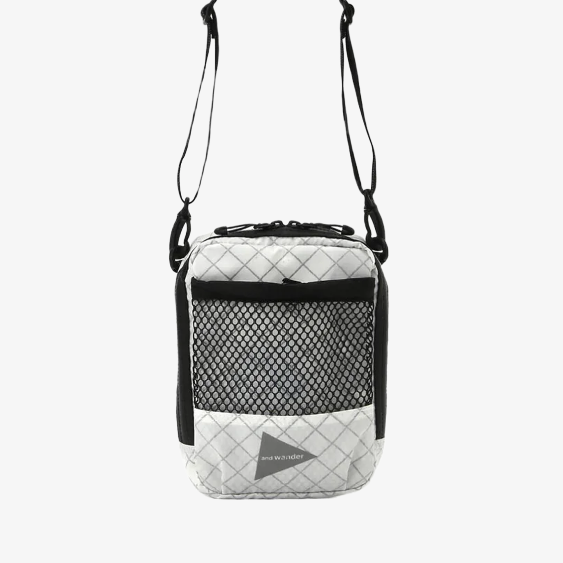 and wander Ecopak Shoulder Pouch Off White
