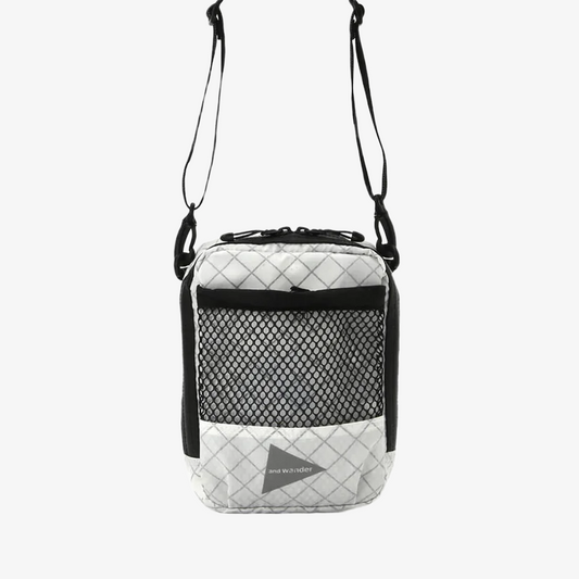and wander Ecopak Shoulder Pouch Off White