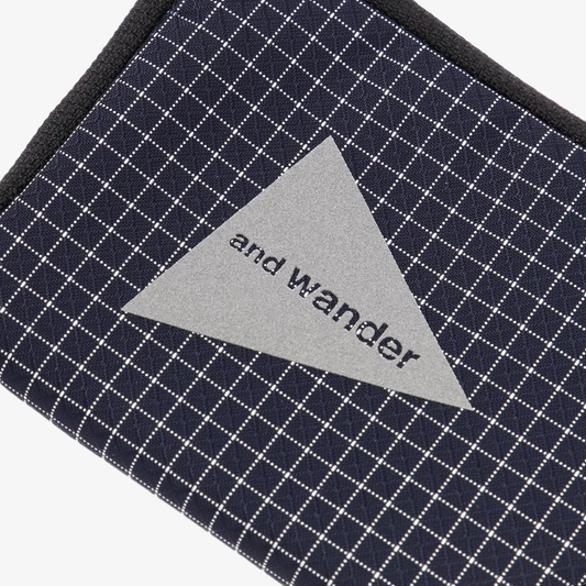and wander Ocean Rip Wallet Dark Navy
