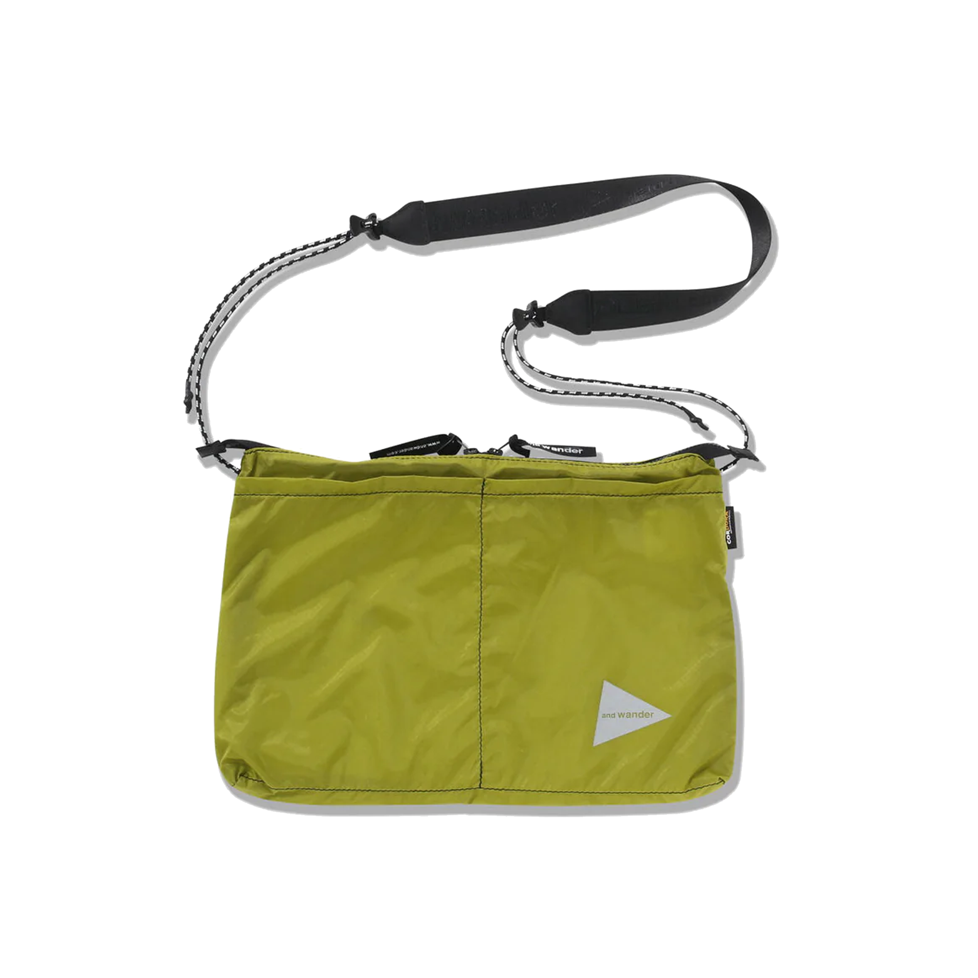 and wander Sil Sacoche Yellow Green