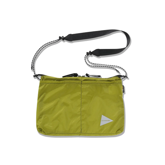 and wander Sil Sacoche Yellow Green