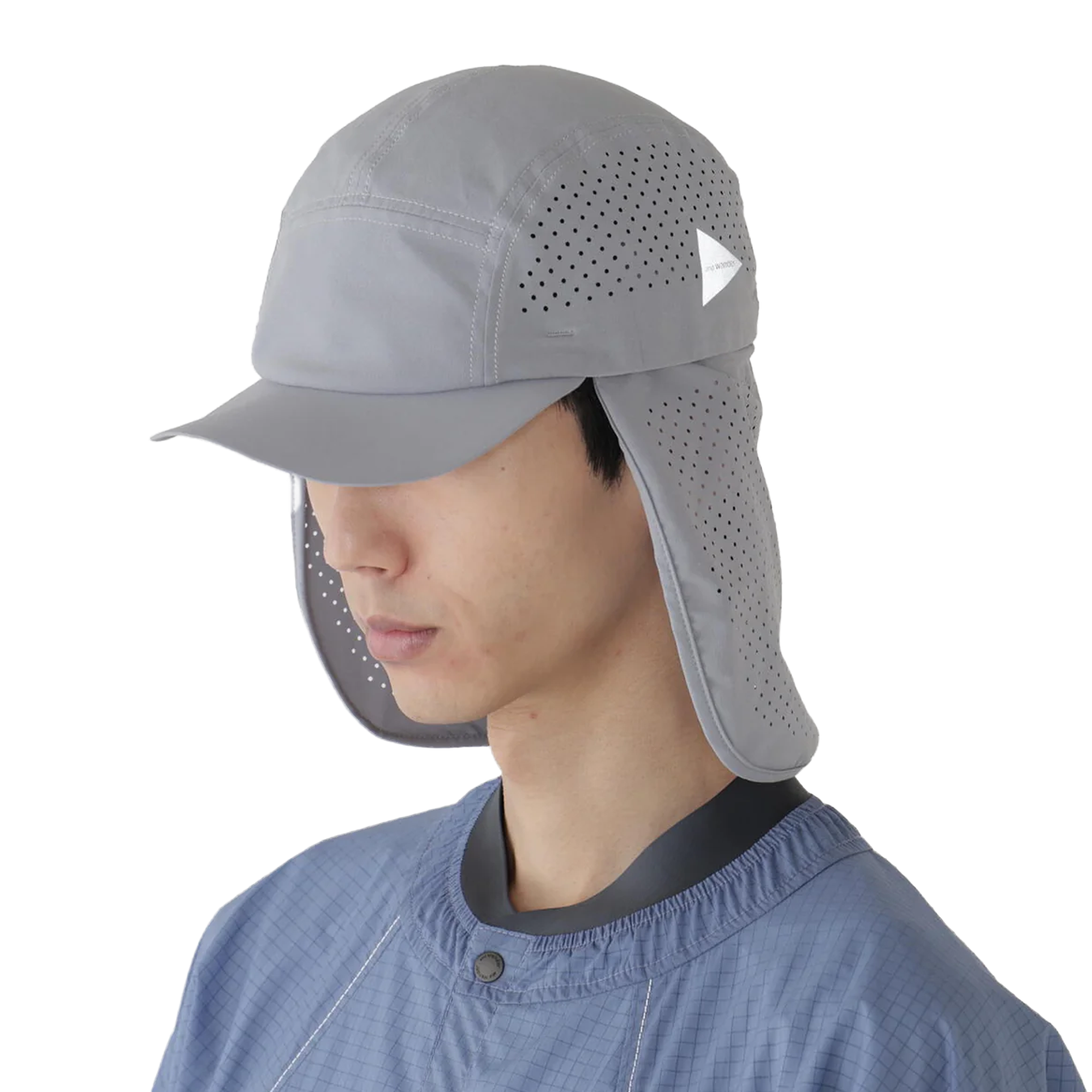 and wander Tech Cap Gray